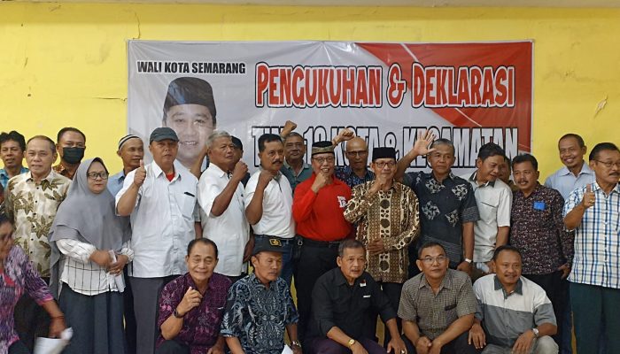Tim 18 Deklarasi Dukung Iswar Aminuddin Jadi Walikota Semarang