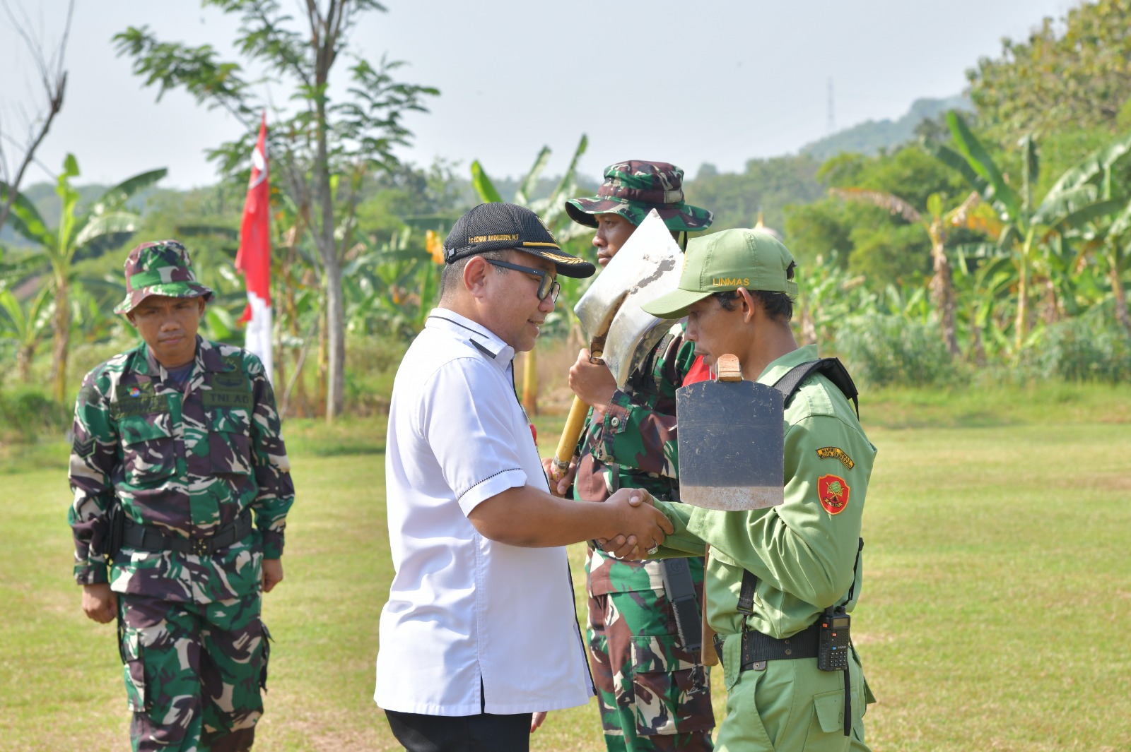 Sekretaris Daerah Kota Semarang, Iswar Aminuddin membuka langsung rangkaian program TMMD
