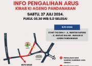 Kirab Ki Ageng Pandanaran dan Ki Ageng Pandanaran Art Festival, Penutupan Sementara Jalan Menteri Supeno dan Letjend Suprapto