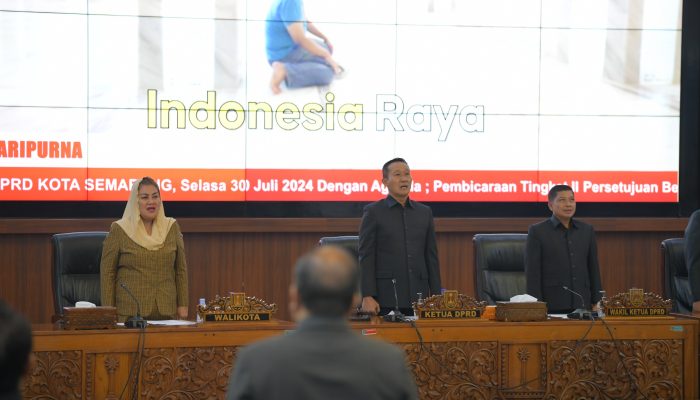 DPRD Kota Semarang Tetapkan Raperda Perubahan APBD 2024 Menjadi Perda