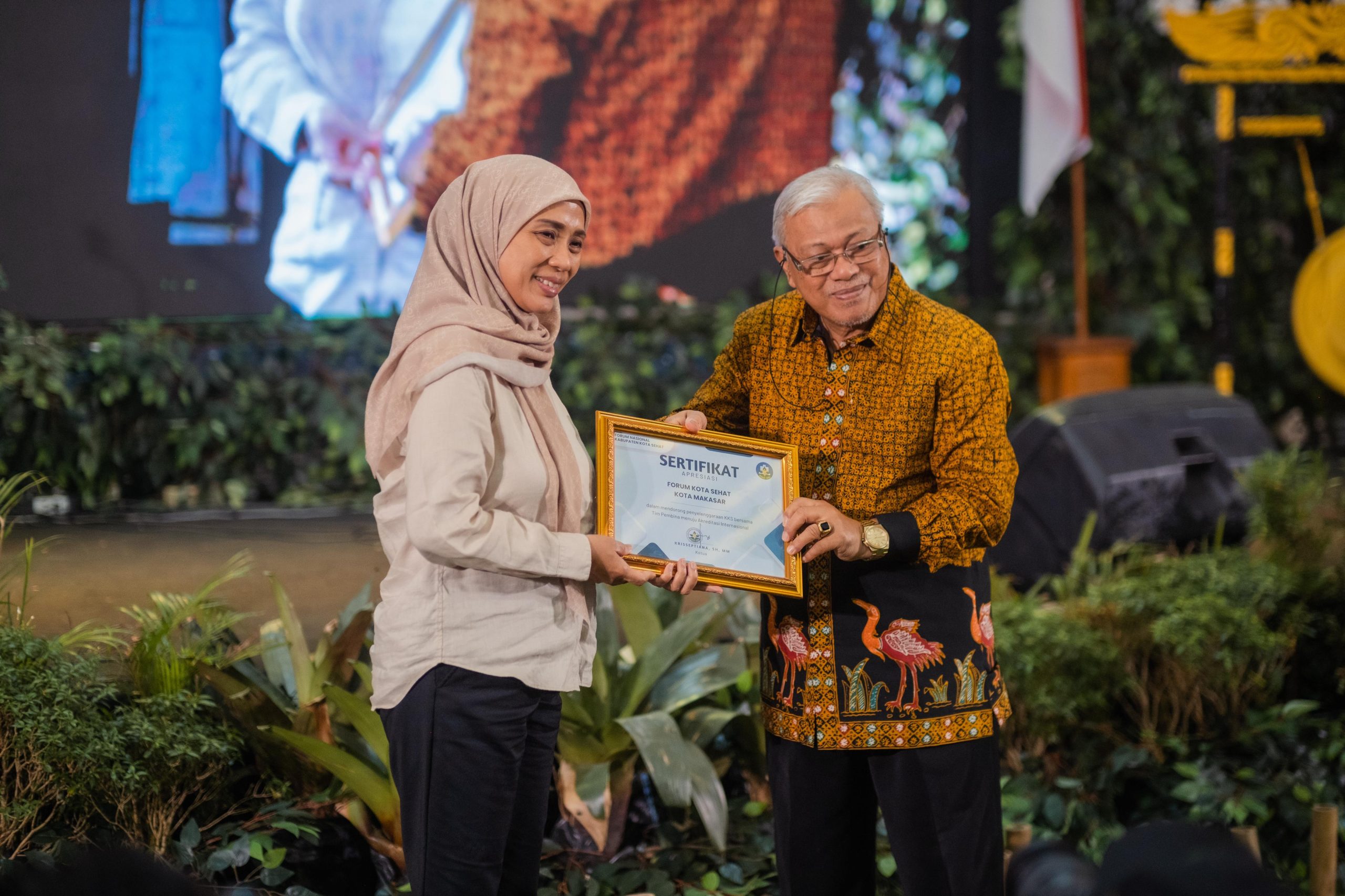 Tia Hendi Kembali Terpilih Sebagai Ketua Umum Forum Nasional Kabupaten/Kota Sehat