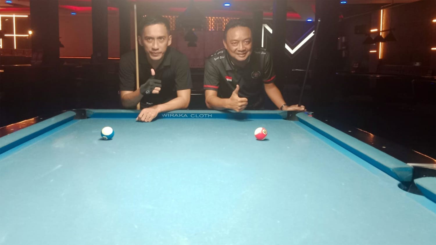 Hermansyah Bakri Sumbang Medali Perak Pertama Tim Siwo PWI Jateng di Cabor Billiard Porwanas XIV Banjarmasin