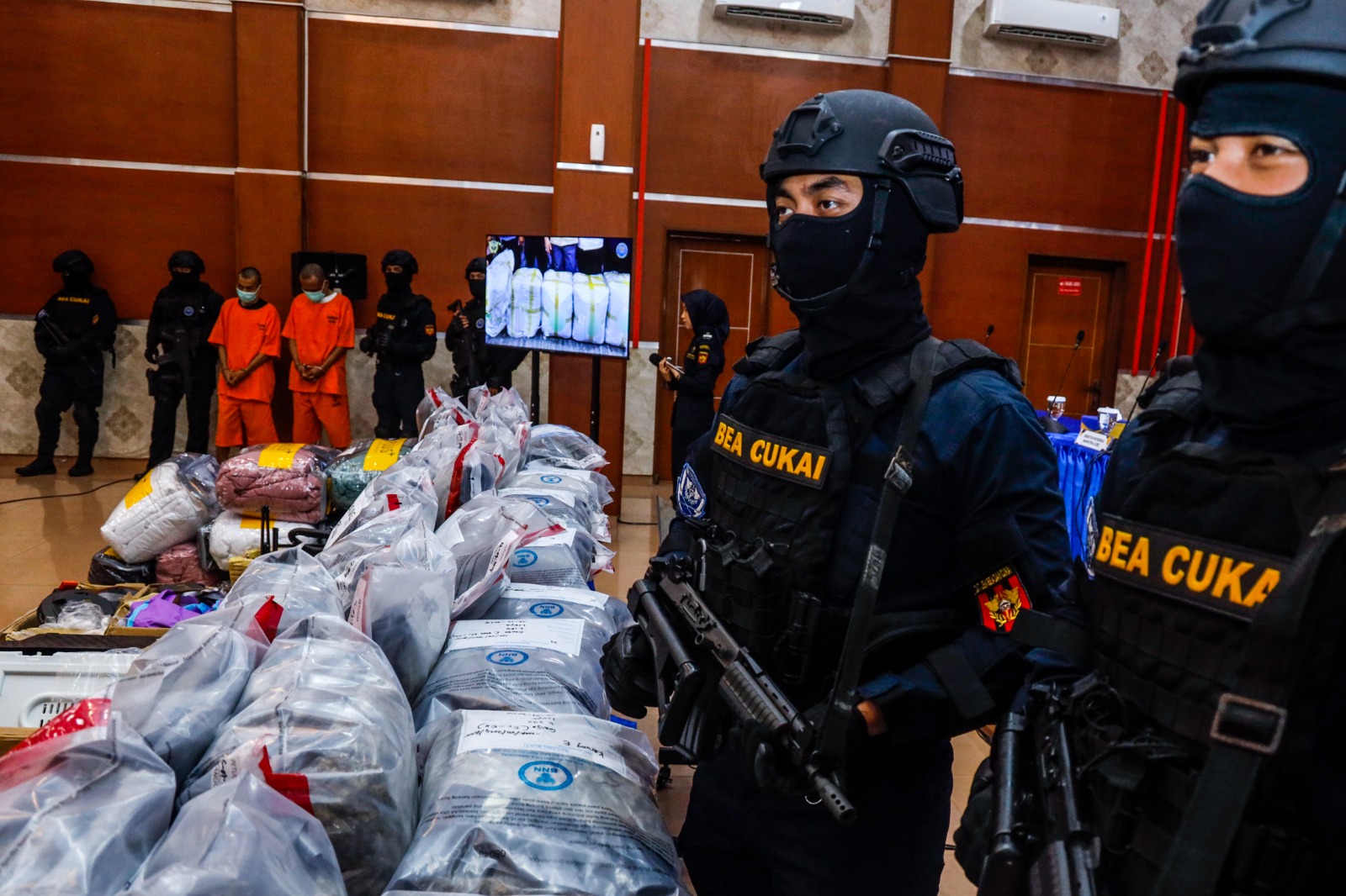 BNN dan Bea Cukai Berhasil Ungkap Kasus Penyelundupan Ganja Thailand Jaringan Internasional