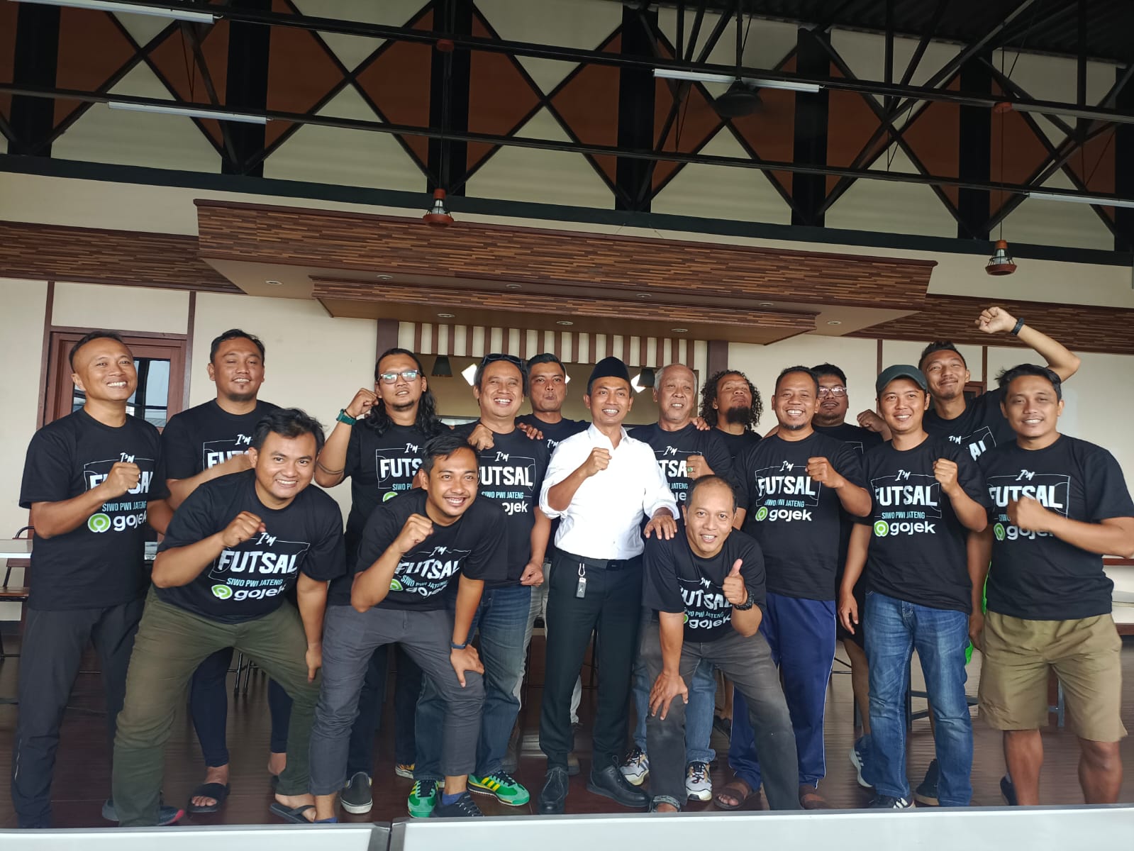 Tim futsal SIWO PWI Jateng