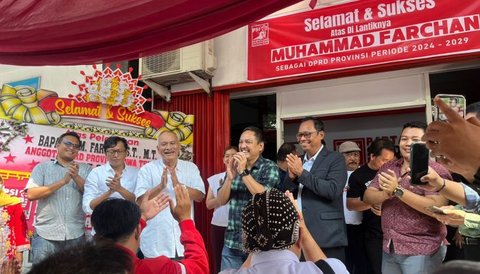 Laksanakan Syukuran, Farchan Minta Kader PSI Menangkan Yoyok-Joss