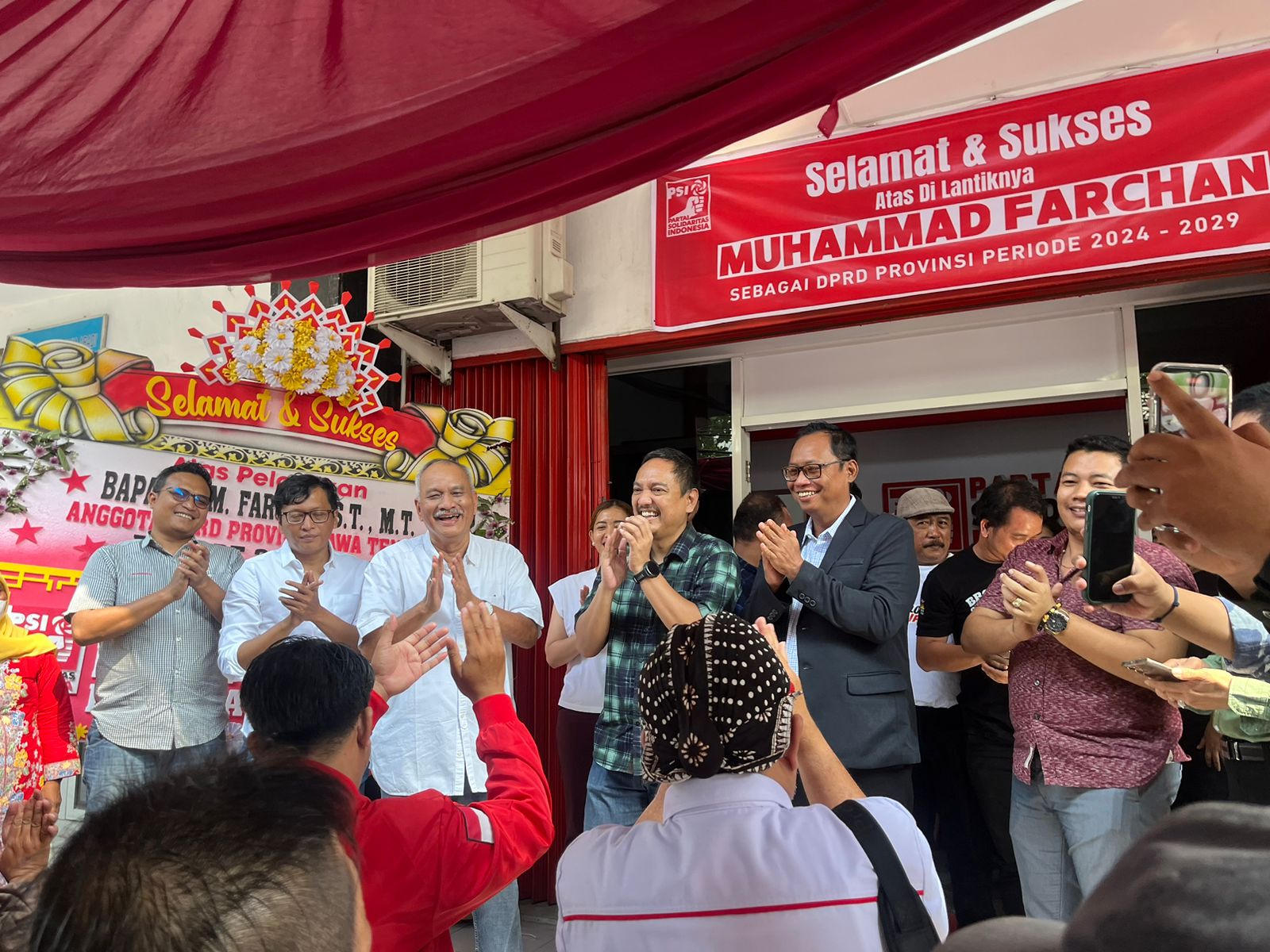 Laksanakan Syukuran, Farchan Minta Kader PSI Menangkan Yoyok-Joss