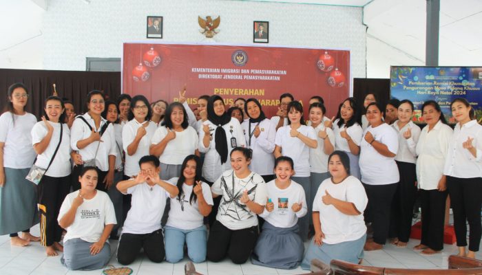 25 Orang Warga Binaan Mendapatkan Remisi Hari Raya Natal 2024 Dari LPP Kelas IIA Semarang