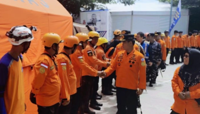 Pantauan Nataru, Kepala Basarnas Lakukan Monitoring Siaga SAR Khusus Di Tol Kalikangkung