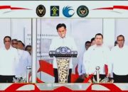 Dipimpin Yusril Ihza Mahendra, Lapas Kelas I Semarang Ikut Apel Pagi Bersama Awal Tahun 2025