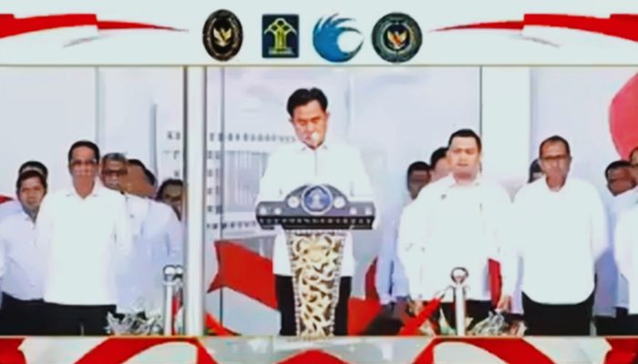 Dipimpin Yusril Ihza Mahendra, Lapas Kelas I Semarang Ikut Apel Pagi Bersama Awal Tahun 2025