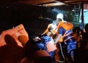 Kapal Tugboat Berhasil Dievakuasi Setelah Diterjang Ombak Besar Di Dam Ijo