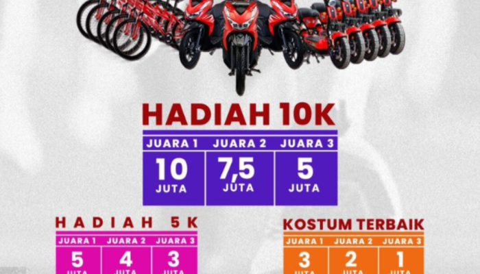 Banjir Hadiah, Megawati Run Akan Jadi Event Terbesar Pertama Di Indonesia