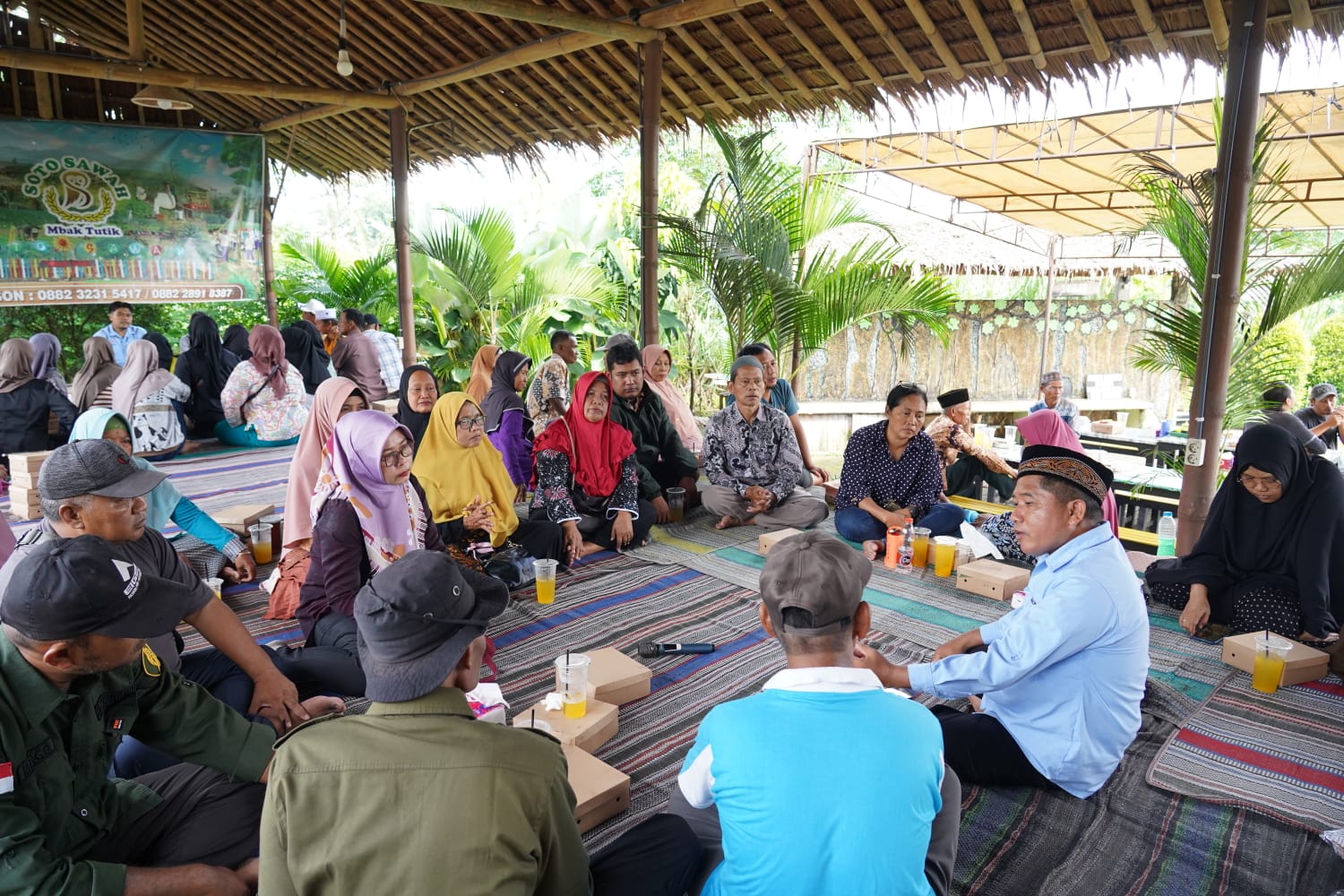 Pemberdayaan dan pendampingan di desa wisata kampung sawah