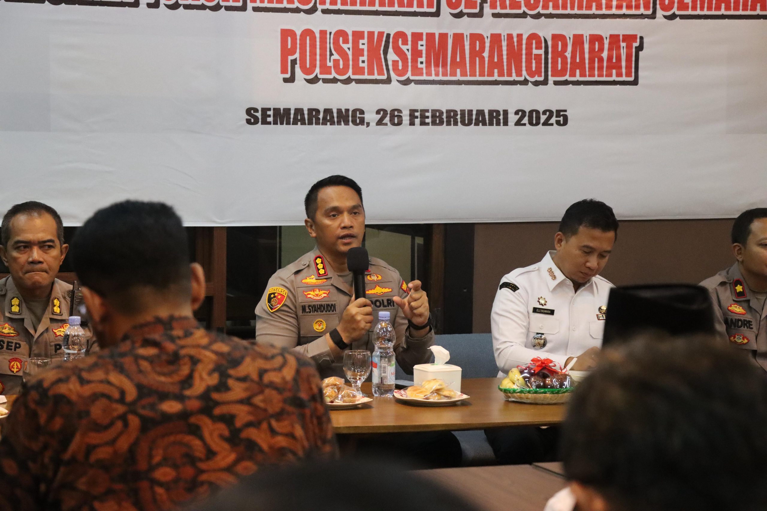 Kapolrestabes Semarang Ajak Tokoh Masyarakat Tingkatkan Keamanan Jelang Bulan Suci Ramadhan