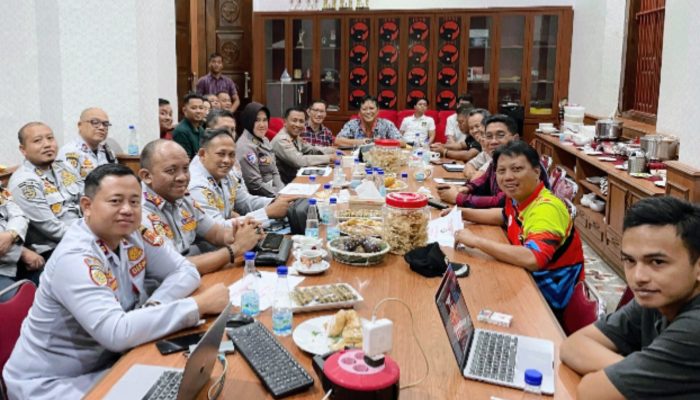 Ketua Panitia Event Megawati Run Pimpin Langsung Rapat Koordinasi Demi Kelancaran Acara