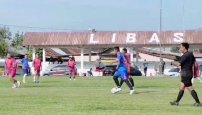 Jalin Silahturahmi, Polrestabes Semarang Ajak Wartawan Peliput Main Sepak Bola