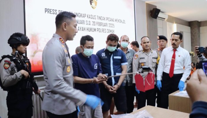 Satu Bulan Polres Demak Ungkap 5 Kasus Narkoba Jelang Ramadhan 1446 H/2025