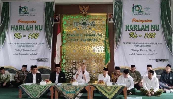 Perpisahan Berkesan! Wali kota Semarang Hibahkan Rp10 M untuk Pembangunan Gedung PCNU