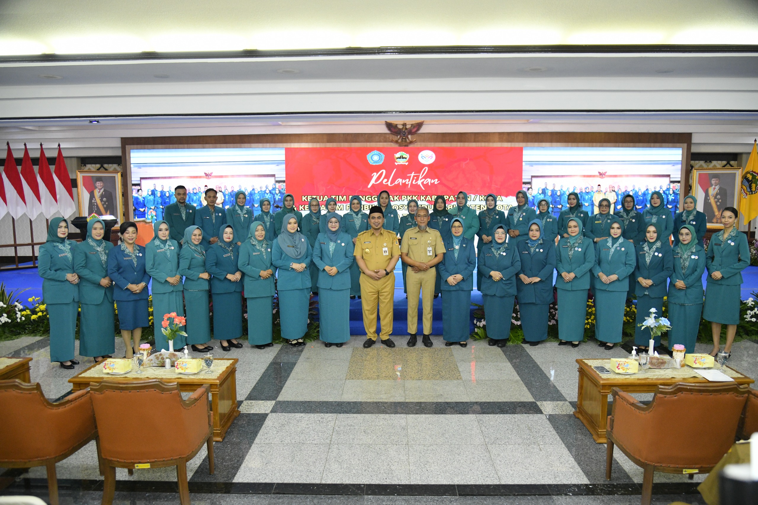 Dilantik Plh Gubernur Jateng, TP PKK Siap Support Wali kota Semarang