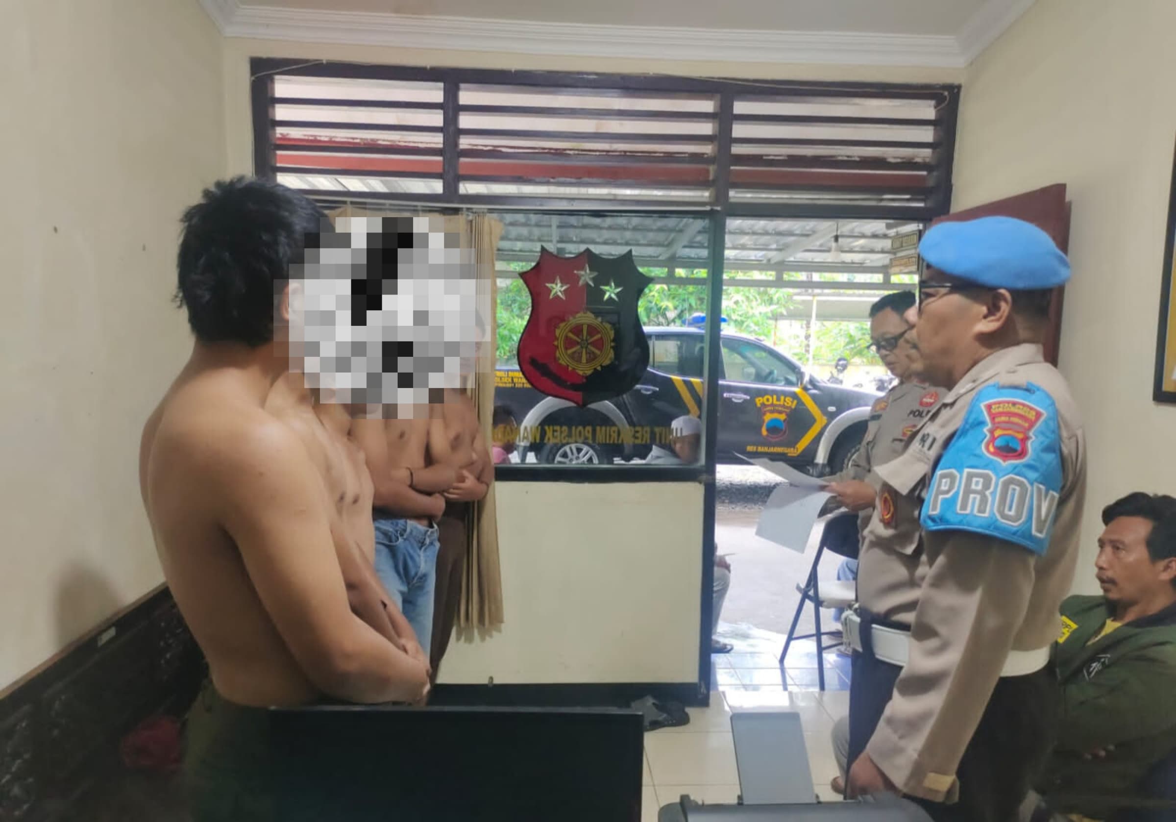 Gagalkan Perang Sarung, 7 Remaja Diamankan Polres Banjarnegara