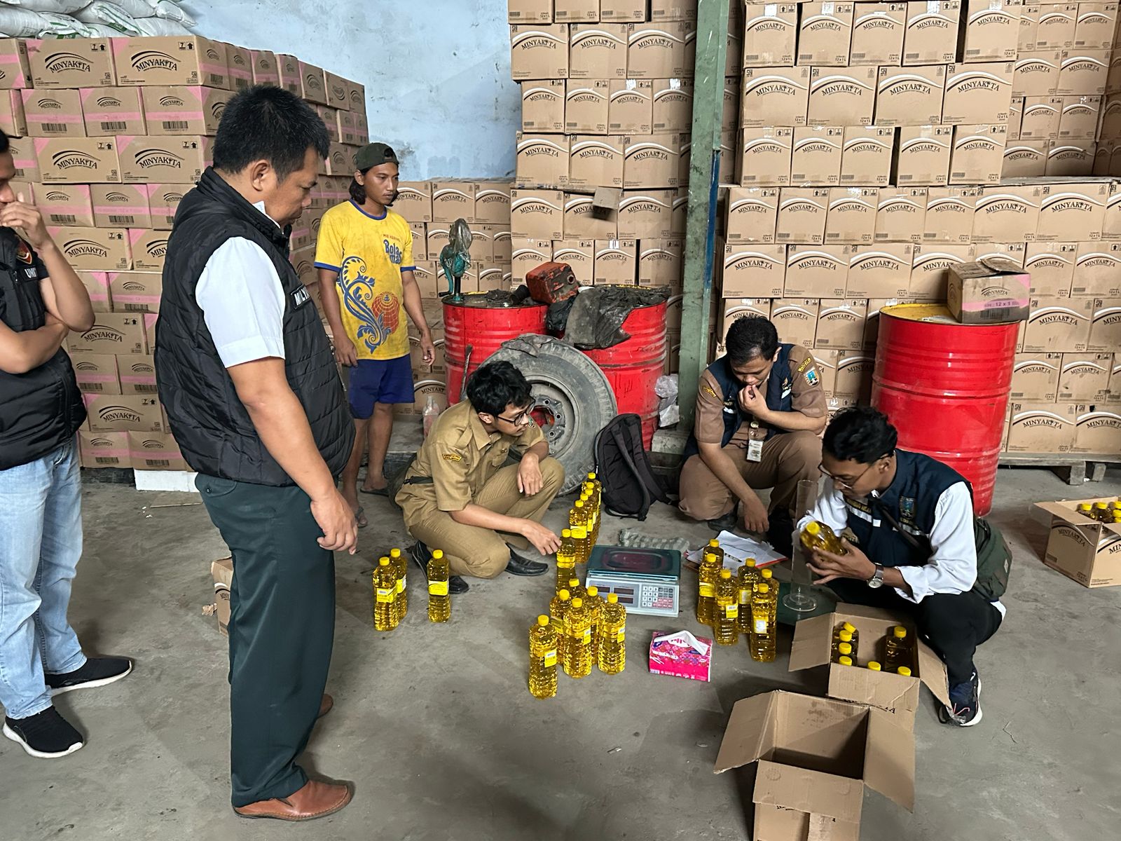 Satgas Pangan Temukan Minyak Kita Tidak Sesuai Takatan di Purworejo dan Banjarnegara