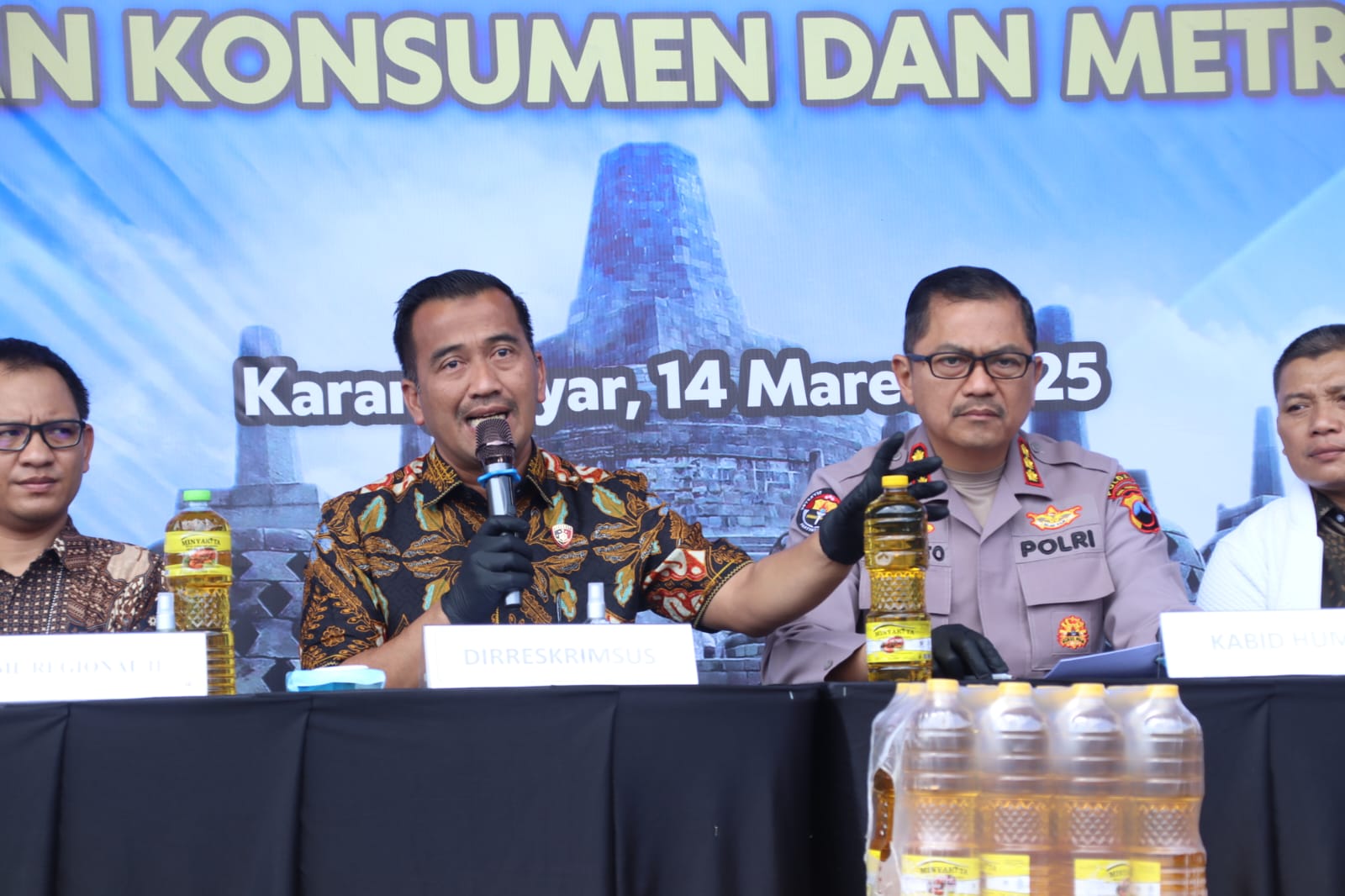 Polda Jateng Tindak Tegas Produsen Curang “Minyakita” di Karanganyar, Sita Puluhan Ribu Botol Kemasan