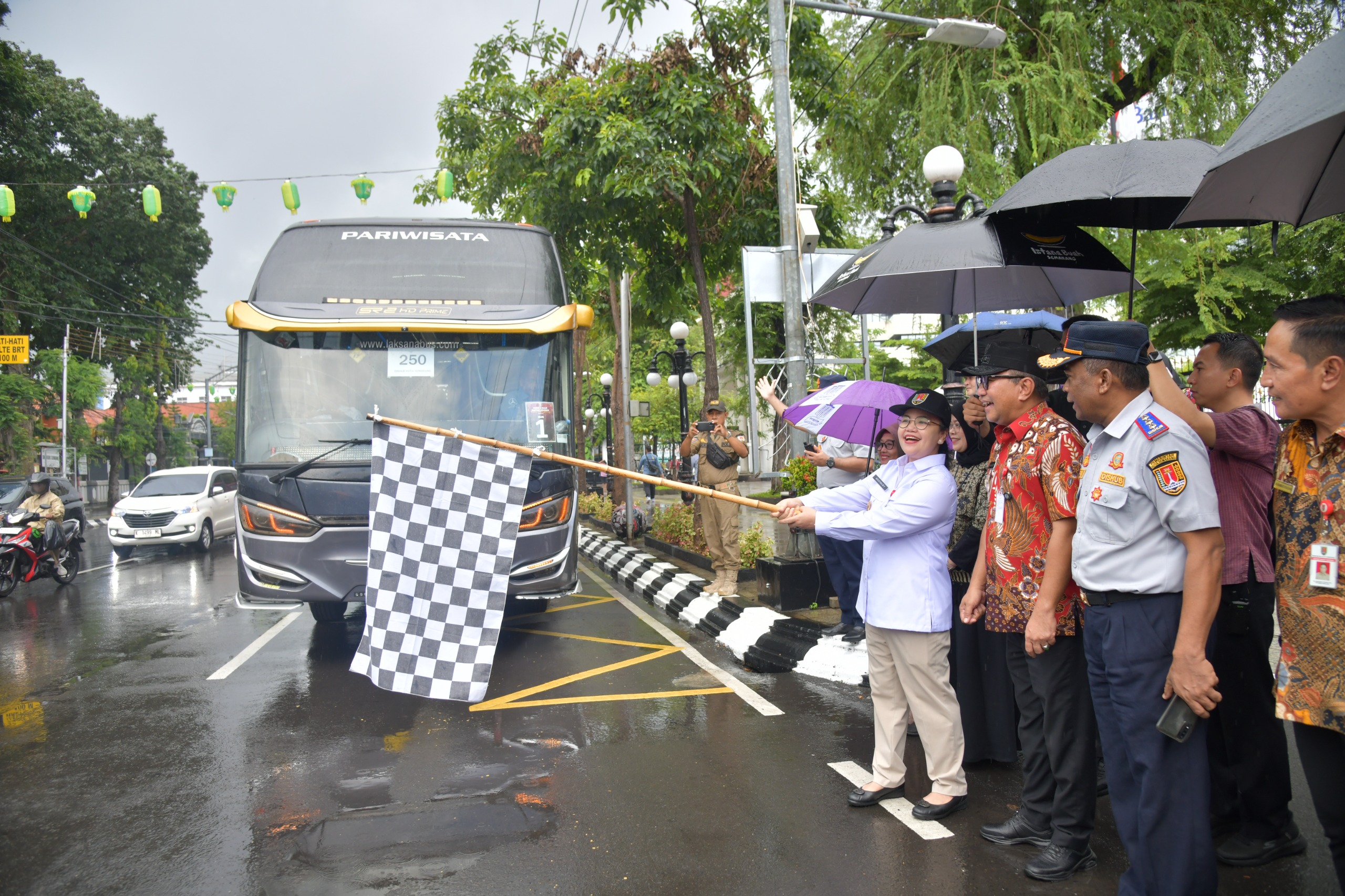 Agustina, Wali kota Semarang Fasilitasi Dua Belas Armada Bus Gratis Bagi Pemudik