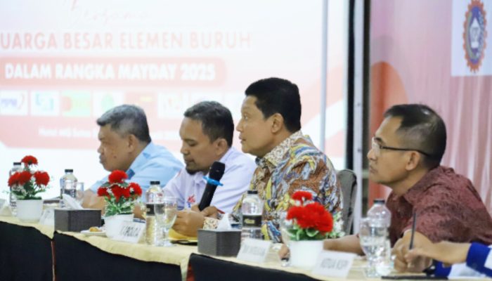 Dalam Rangka May Day 2025, Polda Jateng Gelar Sarasehan dan Halalbihalal Bersama Serikat Buruh