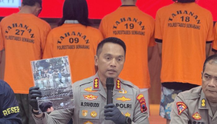 Polisi Tetapkan 6 Orang Kelompok Anarko Sebagai Tersangka Dalam Aksi May Day Rusuh di Semarang