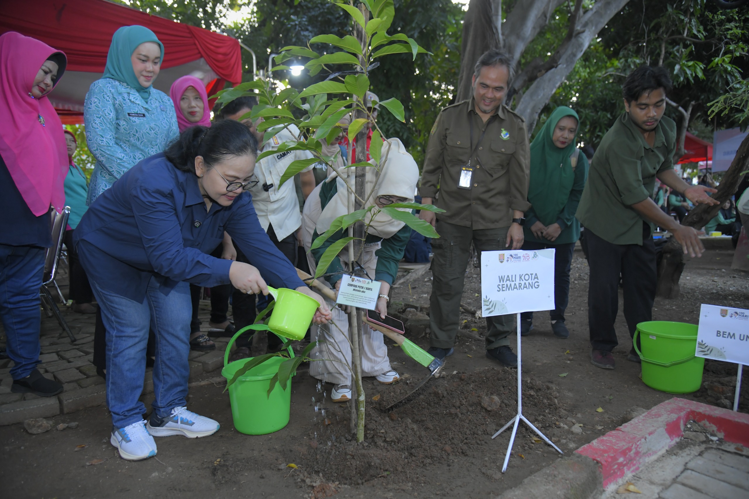 gustina Wali kota Semarang Luncurkan Program Zero Waste