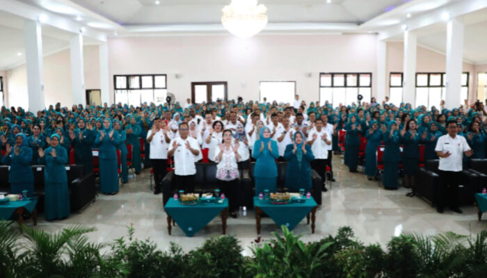Pemerintah Kota Semarang Gelar Acara Pengukuhan dan Pelantikan Pengurus TP PKK dan Tim Penggerak Posyandu