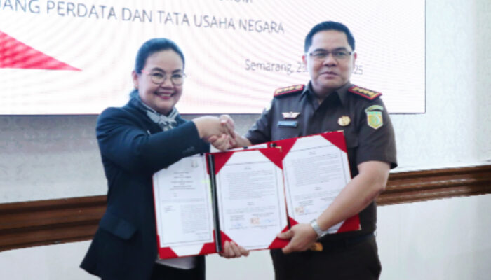 Perkuat Tata Kelola Pemerintahan, Wali Kota Semarang Tanda Tangani Kerja Sama dengan Kejaksaan Negeri