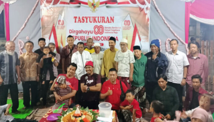 Acara Tasyakuran HUT ke-80 Kemerdekaan RI di Jalan Purwogondo II/RT 02 Berlangsung Meriah, Warga Ucapkan Terimakasih Kepada Wali Kota Semarang