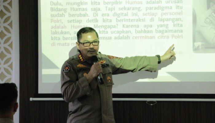 Kabidhumas Polda Jateng Tekankan Pentingnya Manajemen Media dalam Pengelolaan Informasi Publik