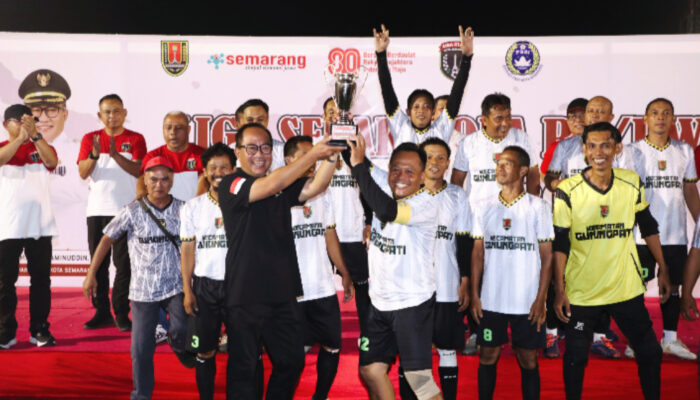 Sukses Digelar, Ratusan Tim Sepakbola Ikut Meramaikan Liga RT/RW se-Kota Semarang 2025