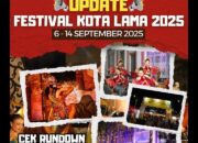 Hadir Lebih Meriah, Festival Kota Lama Semarang Kembali Digelar Tanggal 6 Hingga 14 September 2025