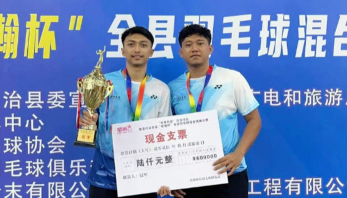 Dua Pebulutangkis Dari Universitas Semarang Raih Juara di China