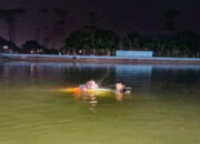 Seorang Pemancing Asal Kabupaten Tegal Tewas Tenggelam Saat Mengambil Kail Pancing yang Tersangkut di Embung