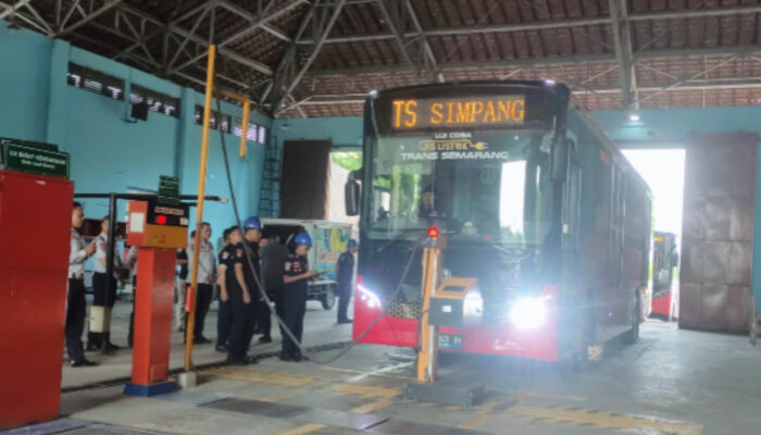 Bus Listrik Trans Semarang Mulai Uji Coba