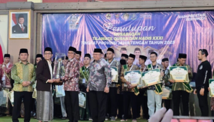 Kota Semarang Kembali Meraih Gelar Juara Umum MTQH Provinsi Jawa Tengah
