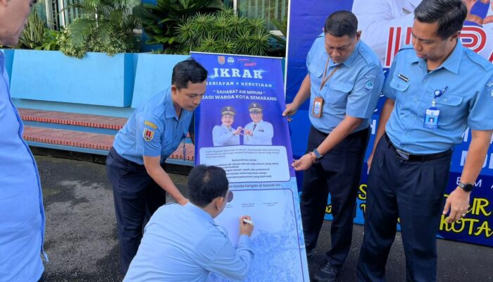 Tingkatkan Layanan Kepada Pelanggan, PDAM Tirta Moedal Kota Semarang Bentuk Unit Reaksi Cepat