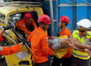 Tim SAR Gabungan Evakuasi Korban Kecelakaan Truk di Jalur Pantura Semarang-Kendal, Satu Orang Meninggal Dunia