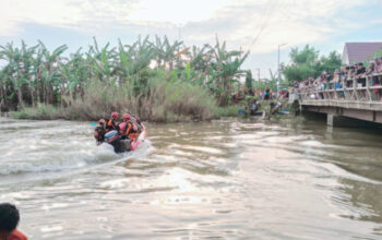 Dua Pelajar Tenggelam di Sungai Tegowanu, Operasi Pencarian Dikerahkan