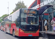 Pemerintah Kota Semarang Uji Coba Bus Listrik di Jalur Datar