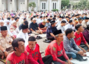 Antusiasme Tinggi, Ribuan Warga Ramaikan Salat Idul Fitri 1447 H di Halaman Balai Kota Semarang