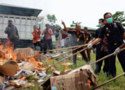 Puluhan Perkara Tindak Pidana, Kejari Semarang Eksekusi Barang Bukti di Rupbasan