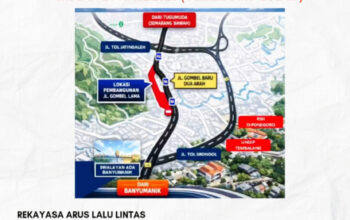 Jalan Gombel Lama Ditutup Sementara, Berikut Rekayasa Lalu Lintas Mulai 20 April 2026