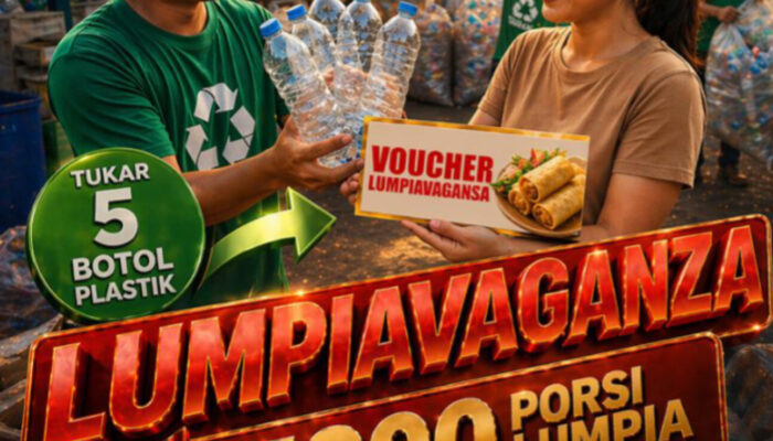 Siap Jadi Bagian Sejarah? Tukar Botolmu dan Dapatkan Lumpia Gratis!