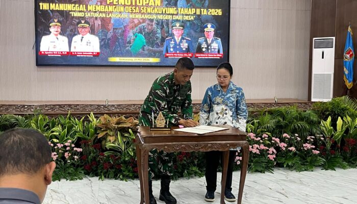 TMMD Sengkuyung Tahap II 2026 Berhasil Bangun 10 RTLH dan 3 MCK di Fasilitas Umum