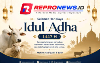 Repronews.id Sampaikan Ucapan Hari Raya Idul Adha 1447 H